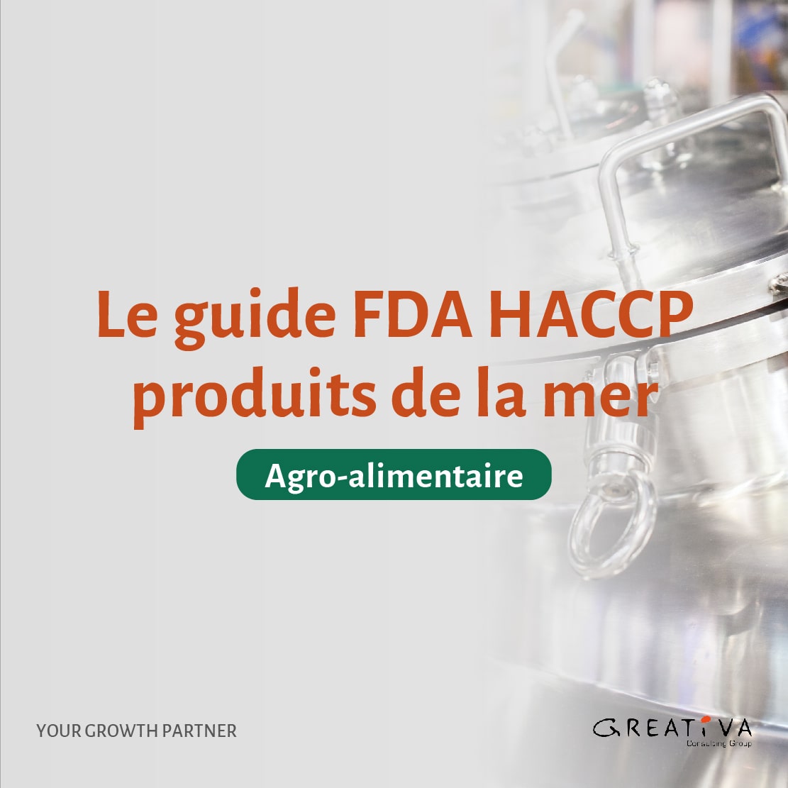 Le guide FDA HACCP produits de la mer