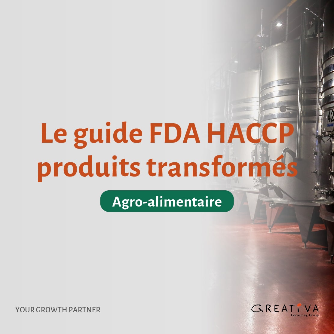 Le guide FDA HACCP produits transformés